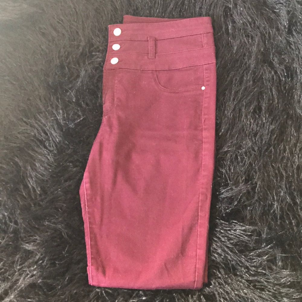 Charlotte Russe Skinny High Waisted Pants